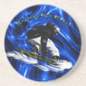 Fun Design voor het Kind in ons allemaal! Zandsteen Onderzetter (Voorkant)