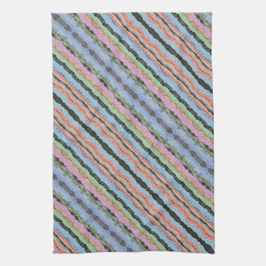 Fun Designer Kleuren Theedoek (Verticaal)