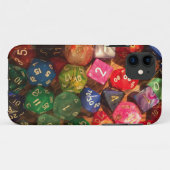 Fun Dice-ontwerp voor gamers Case-Mate iPhone Case (Achterkant (horizontaal))