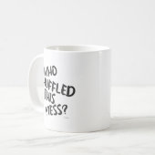 Fun die deze Mess Fun Gamer Motto sloot Koffiemok (Voorkant links)