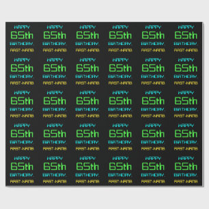 Fun Digital Computing Thare 65th Birthday Cadeaupapier