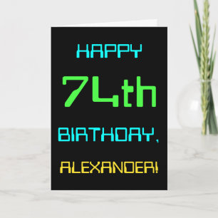 Fun Digital Computing Thare 74th Birthday Kaart