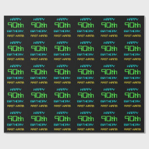 Fun Digital Computing Thare 90th Birthday Cadeaupapier
