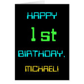 Fun Digital Computing Threaded 1st Birthday (Voorkant)