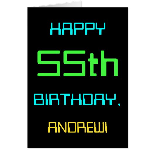 Fun Digital Computing Threaded 55th Birthday (Voorkant)