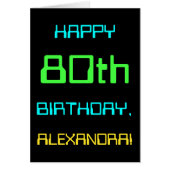 Fun Digital Computing Threaded 80th Birthday (Voorkant)