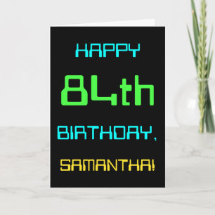 Fun Digital Computing Threaded 84th Birthday Kaart