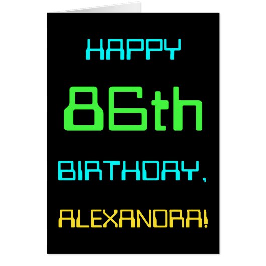 Fun Digital Computing Threaded 86th Birthday (Voorkant)