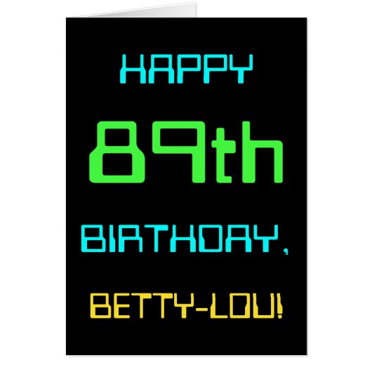 Fun Digital Computing Threaded 89th Birthday (Voorkant)