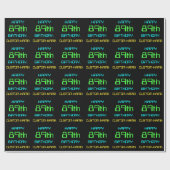 Fun Digital Computing Threaded 89th Birthday Cadeaupapier (Vlak)