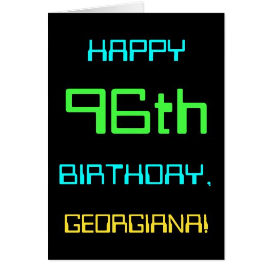 Fun Digital Computing Threaded 96th Birthday (Voorkant)