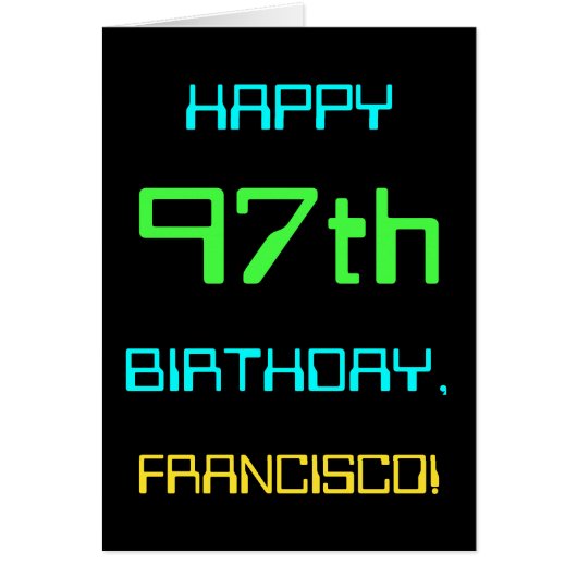 Fun Digital Computing Threaded 97th Birthday (Voorkant)