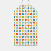 Fun Dinosaur Birthday Party Hartelijk dank Cadeaulabel (Achterkant)