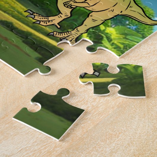 Fun Dinosaur Legpuzzel (Zijkant)