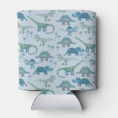 Fun Dinosaur Pattern Blikjeskoeler (Achterkant)