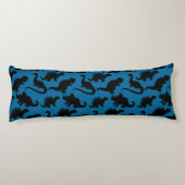 Fun Dinosaurs Pattern Lichaamskussen (Achterkant)