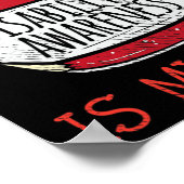 Fun Disabilities Support Gezegde Leuke Disability  Poster (Hoek)