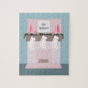 Fun Disco Pink Girls - aangepast kerstfeest Legpuzzel