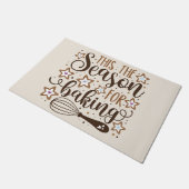 Fun 'Dit is het seizoen voor Baking Design Deurmat (Schuin)