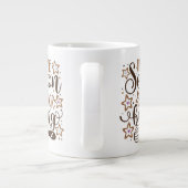 Fun 'Dit is het seizoen voor Baking Design Grote Koffiekop (Achterkant)