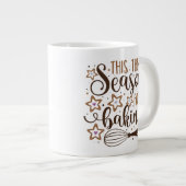 Fun 'Dit is het seizoen voor Baking Design Grote Koffiekop (Voorkant rechts)