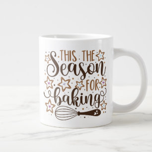 Fun 'Dit is het seizoen voor Baking Design Grote Koffiekop