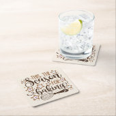 Fun 'Dit is het seizoen voor Baking Design Kartonnen Onderzetters (Insitu)