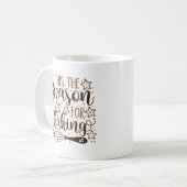 Fun 'Dit is het seizoen voor Baking Design Koffiemok (Voorkant links)