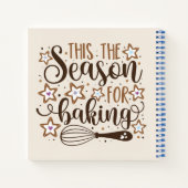 Fun 'Dit is het seizoen voor Baking Design Notitieboek (Achterkant)