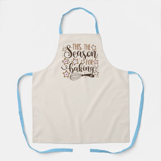 Fun 'Dit is het seizoen voor Baking Design Schort (Voorkant)