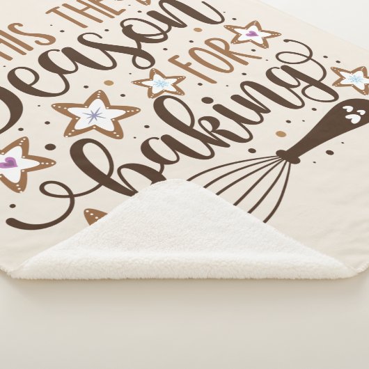 Fun 'Dit is het seizoen voor Baking Design Sherpa Deken (3/4)