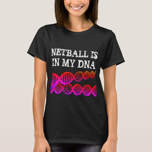 Fun-DNA-test met netball-offerte T-shirt (Voorkant)