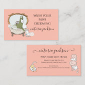 Fun Dog & Cat Pet Care Service Pet Sitting Visitekaartje (Voorkant / Achterkant)