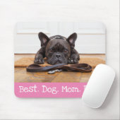 Fun Dog Foto gepersonaliseerd Beste hond Mam ooit  Muismat (Met muis)