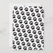 Fun Dog Foto Kerstkoekje Feestdagenkaart (Achterkant)