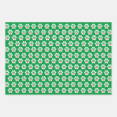 Fun Dog Paw Wrapping Paper Flat Sheet Set 3 (Voorkant 2)