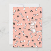 Fun Dogs & Cats Veterinarian School Afstuderen Kaart (Achterkant)