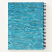 Fun Dolphins en Bubbles Notitieboek (Achterkant)