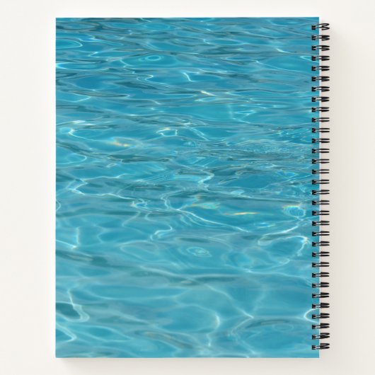 Fun Dolphins en Bubbles Notitieboek (Achterkant)