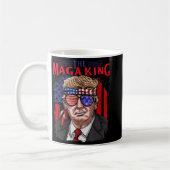 Fun Donald Trump Ultra Maga King th of Juli USA Koffiemok (Links)