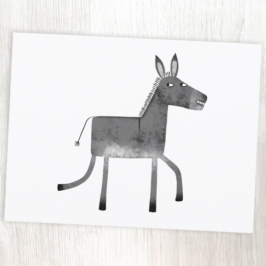 Fun Donkey Briefkaart