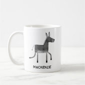 Fun Donkey gepersonaliseerd Koffiemok (Links)