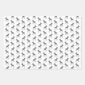 Fun Donkey Pattern Inpakpapier Vel (Voorkant 3)