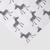 Fun Donkey Pattern Tissuepapier (Detail)