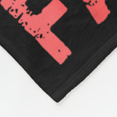 Fun Don't Make Me Angry Or I'll Start Acting Like  Fleece Deken (Hoek)