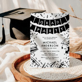 Fun Doodle Graduation Party Kaart