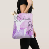 Fun Doodle Hearts and Flowers Custom Tas (Dichtbij)