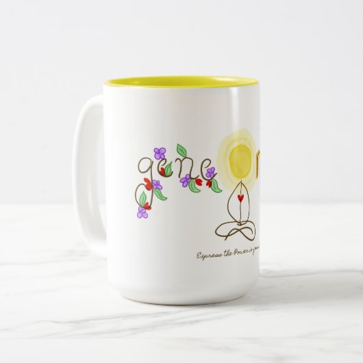 Fun doodle mok (Voorkant links)