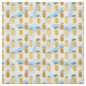 Fun Doodle Pineapple Pattern Stof (Swatch)