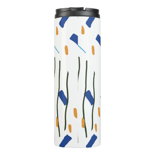 Fun Doodling Artsy Compositie No3 F Thermosbeker (Achterkant)